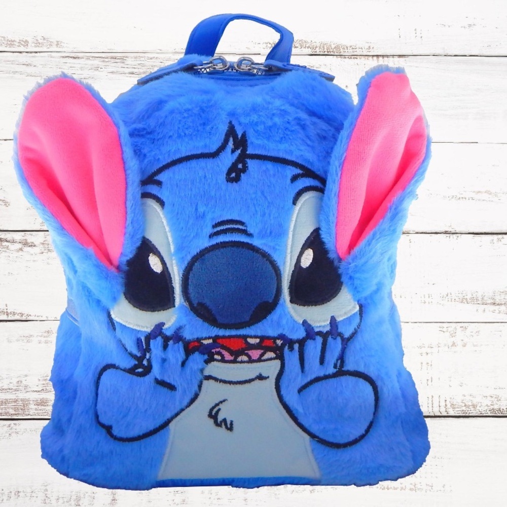 Stitch Disney  Small Backpack Children‎ Adjustable Straps Purse ~ Brand New